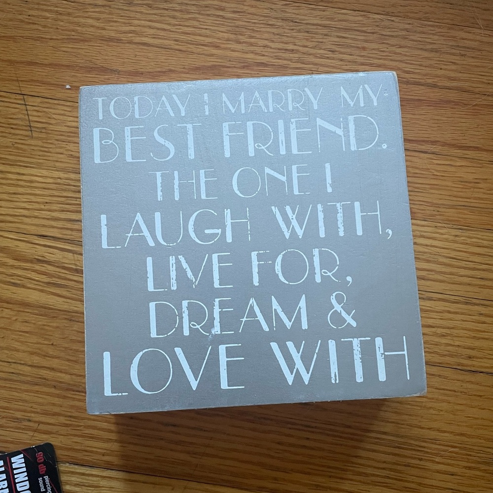 Gray Inspirational Wall Decor
